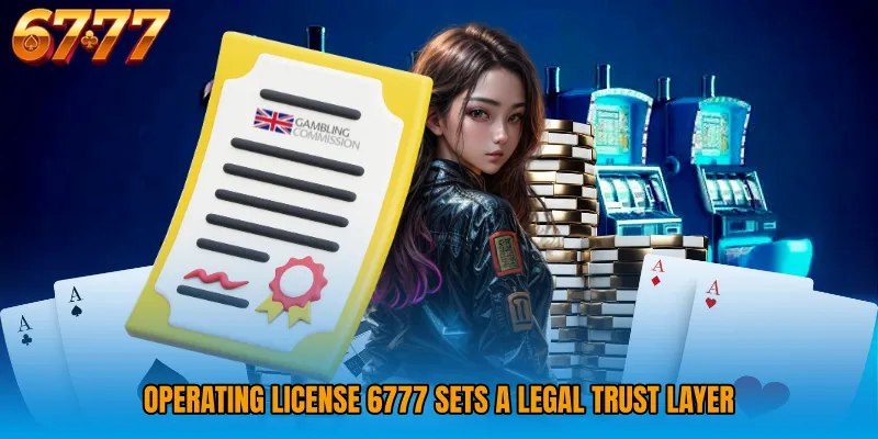Operating License 6777 sets a legal trust layer