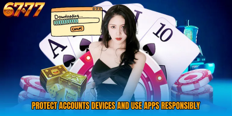 Protect accounts devices and use apps responsibly