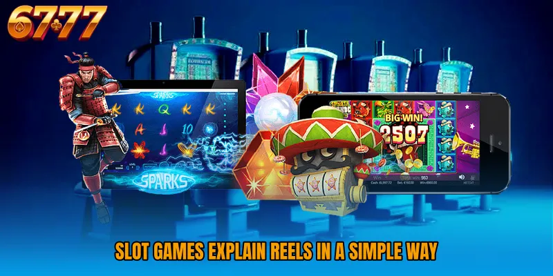 Slot Games explain reels in a simple way
