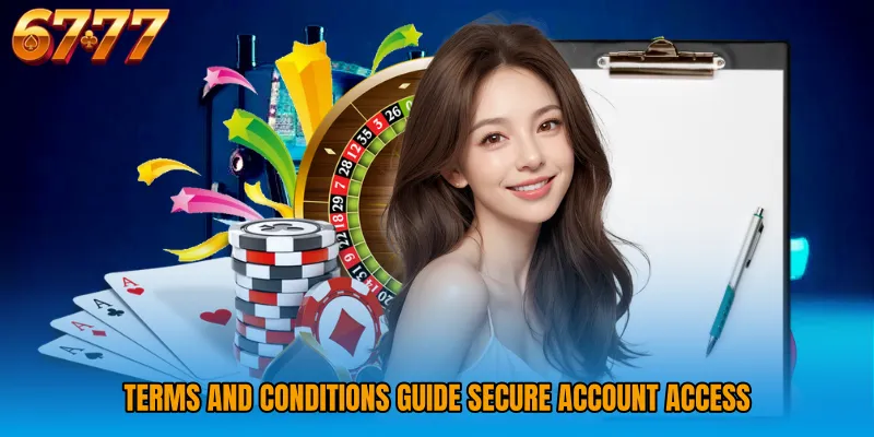 Terms And Conditions guide secure account access